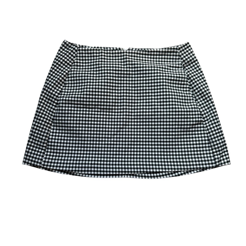 Urban Outfitters Classic Black and White Checkered Skirt